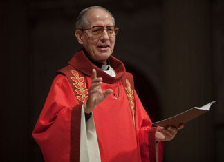 Molitva p. Nicolása nad čudesnim ribolovom Adolfo Nicolás